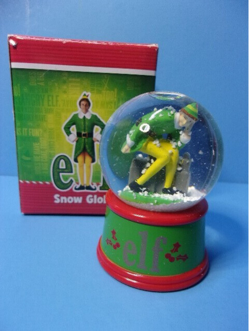 Buddy the Elf Mini Snowglobe 2.5" Limited Edition JCPenney Black Friday 2024 IOB
